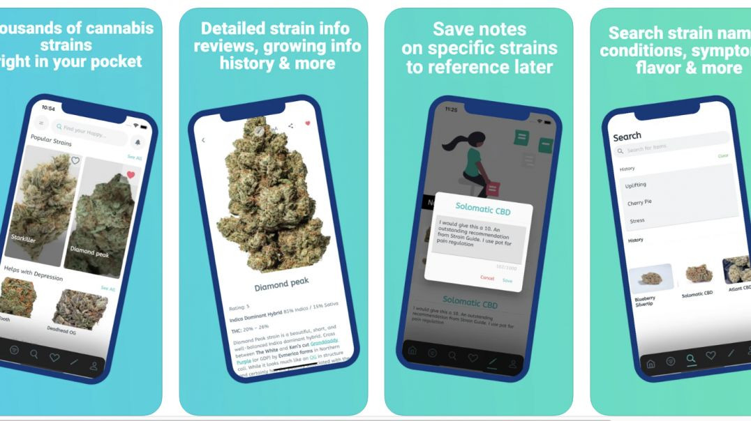 Strain Guide+ App ⭐⭐⭐⭐ Thousands of strains in your pocket _ take notes feature!